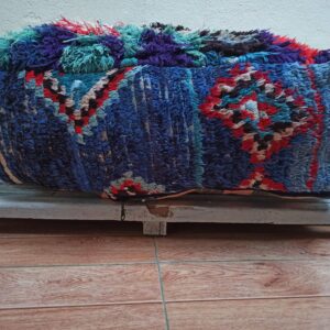 Berber hand made ' pouf ' pouf cover '' pouf