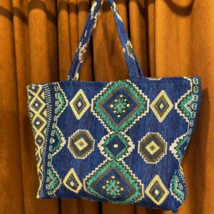 Berber Woven Tote Handmade Boho Shoulder Ethnic Bag