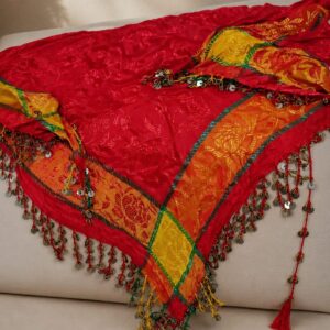 Berber Handmade Silk Belt Traditional Headpiece Multi-Use Headband