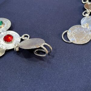 Berber Traditional Women’s s Silver-Plated Metal Ethnic Belt