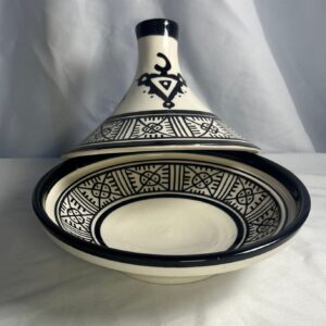 Amazigh serving table set teapot set ceramic handpainted serving set Ceramic Piece