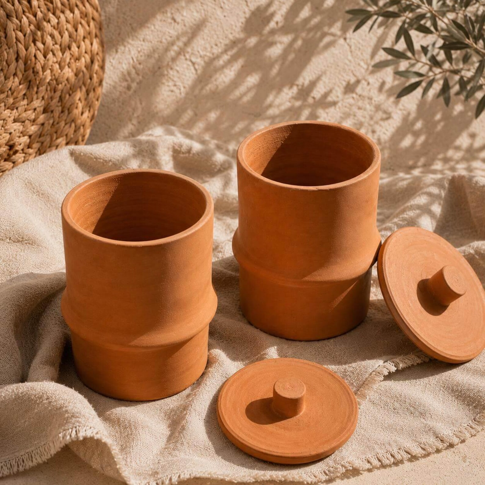 Berber Le BOK Handmade Terracotta Ceramic Bowl For Heritage - Ceramic Everyd