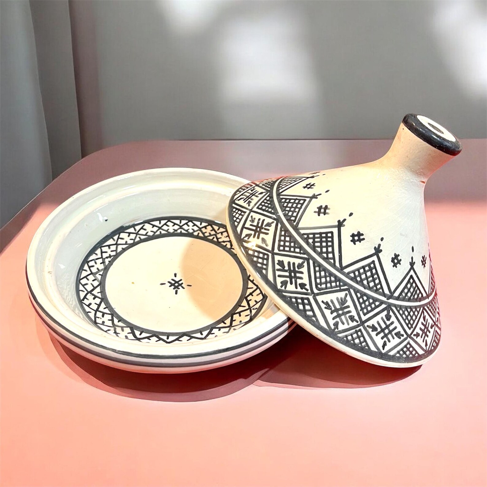 Berber Handmade Mini Traditional Ceramic Pottery Decorative Tagine