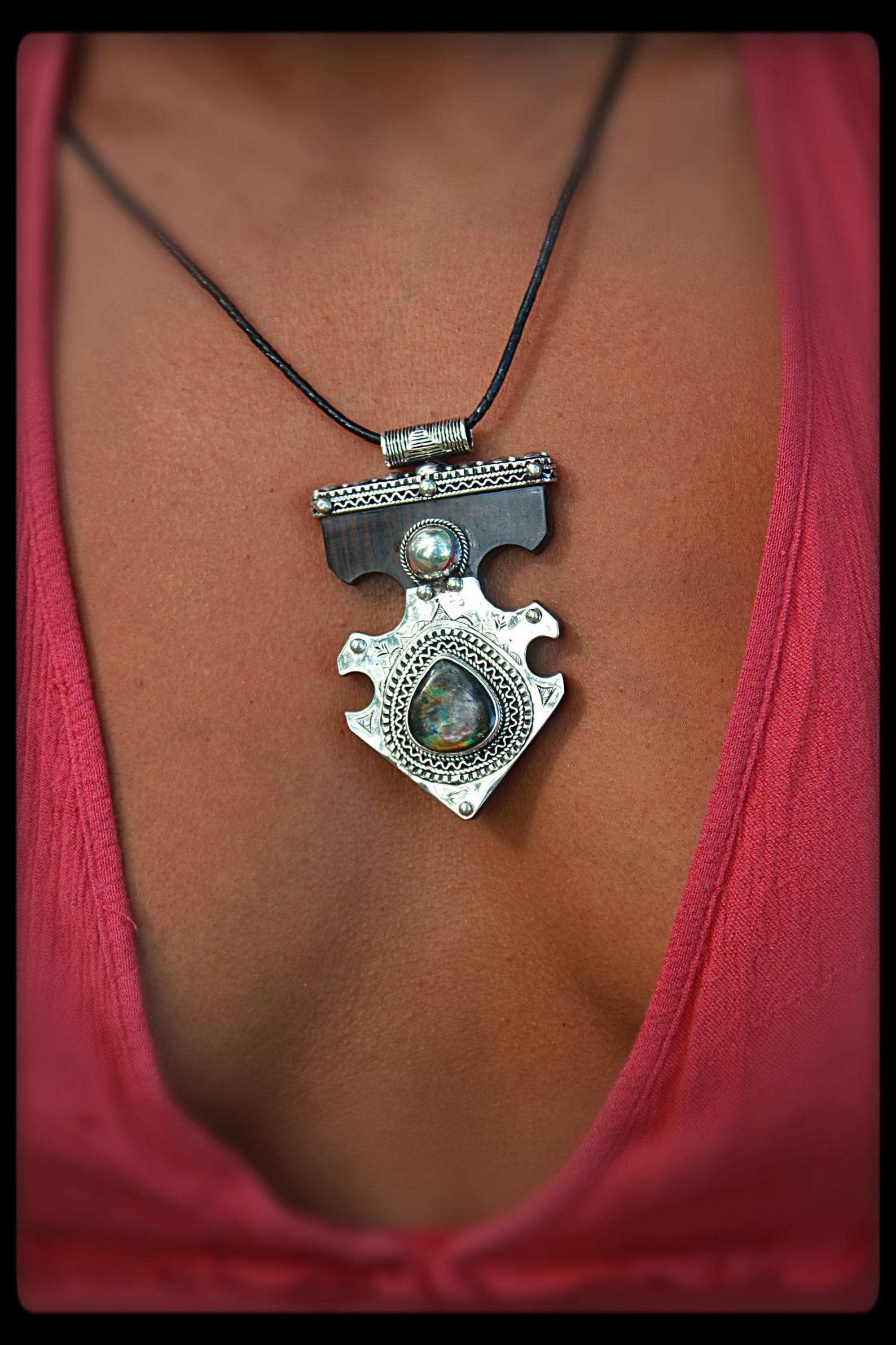 Amazigh Imported Item - Silver Silver Distinctive Style