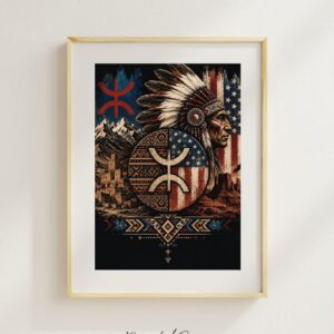 Berber American Heritage PNG Shirt for Everyday Personal Clothing Styling