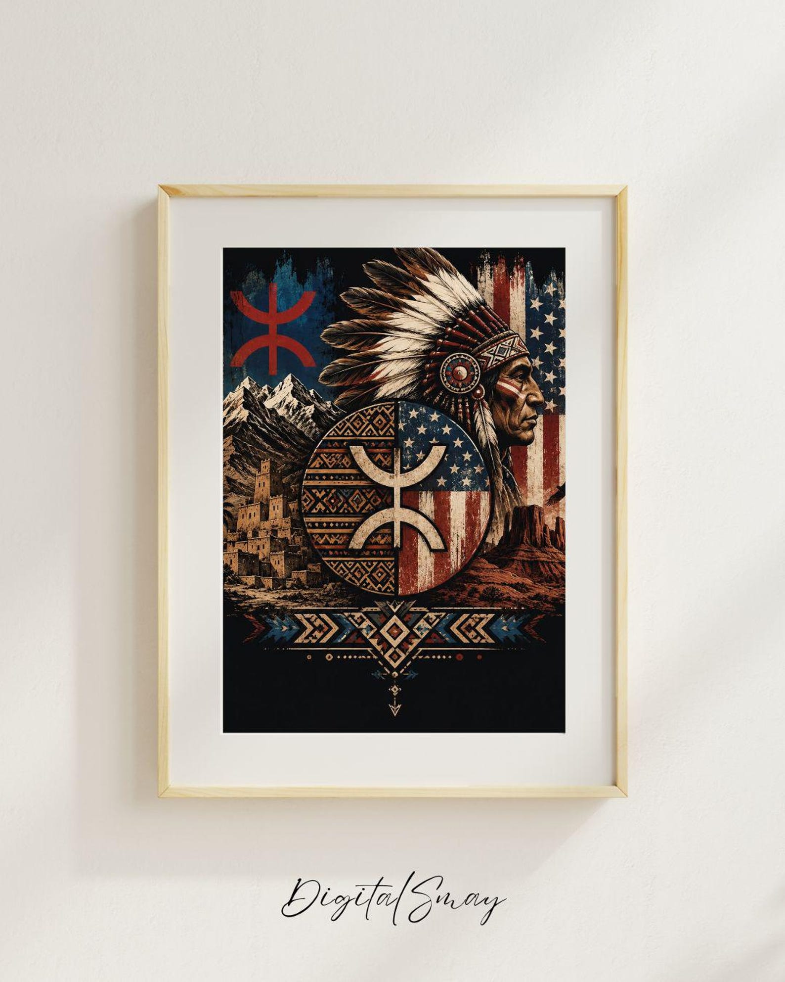 Berber American Heritage PNG Shirt for Everyday Personal Clothing Styling