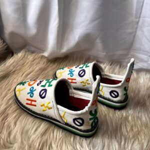 Amazigh Authentic Idoukan Slippers Handmade Leather Babouche Shoes
