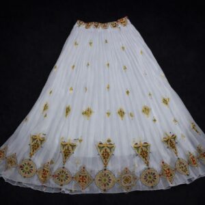 Berber Handmade Souss Dress Set With Tiara Cape