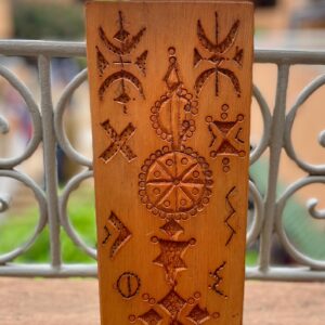 Berber Hand Carved Wooden Symbol Wall Art Decor