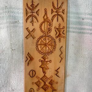 Berber Hand Carved Wooden Symbol Wall Art Decor