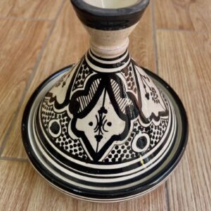 Berber Hand-Painted Authentic Ceramic Design Colorful Kitchen Tagine