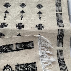 Berber Tuareg Handwoven carpet Authentic Sahara Style Rug
