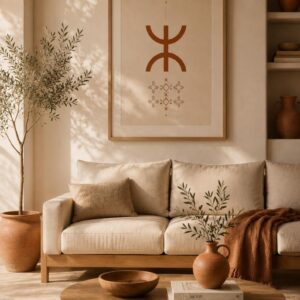 💾 Amazigh Symbols Collection Tifinagh Wall Art Design Set