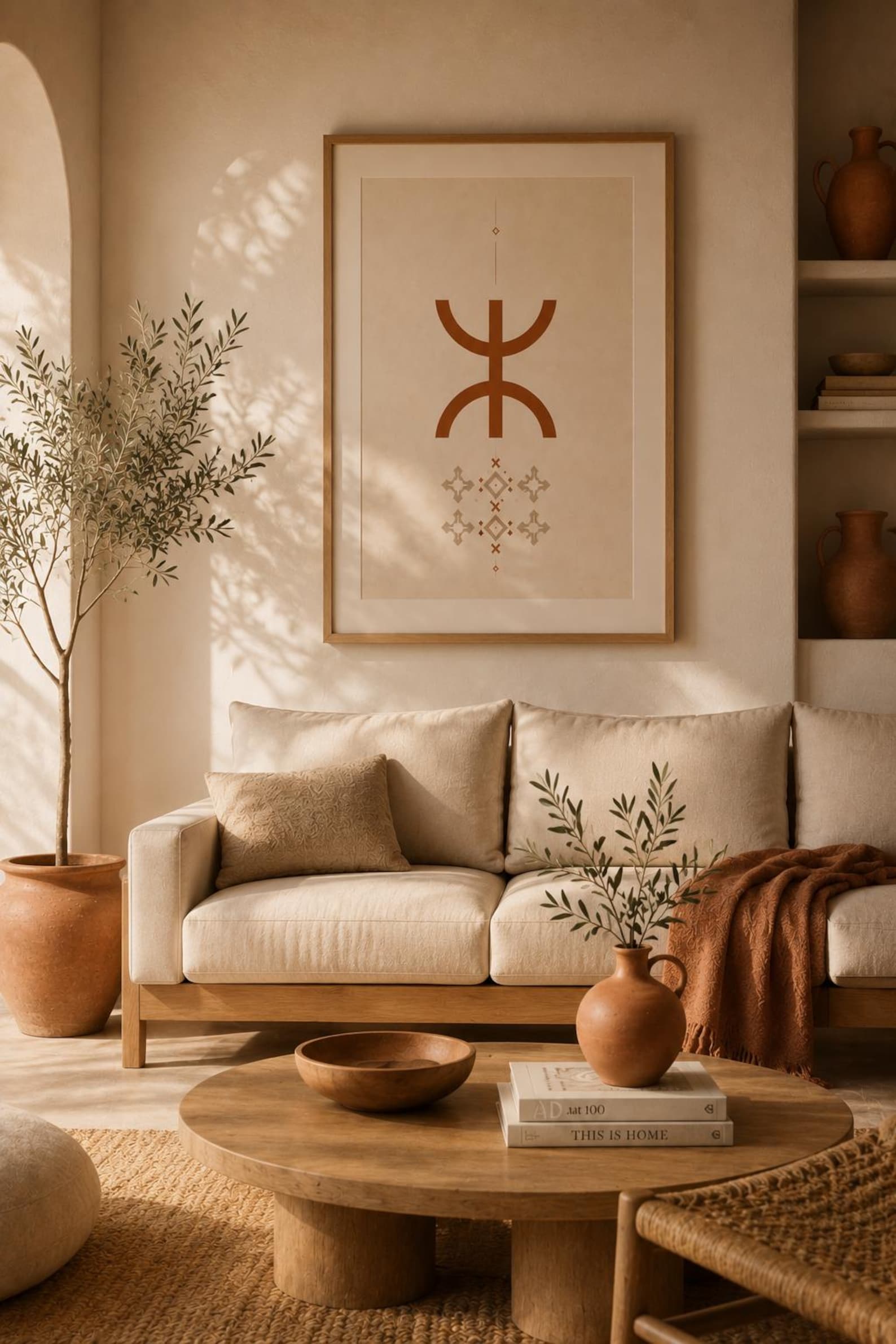 💾 Amazigh Symbols Collection Tifinagh Wall Art Design Set
