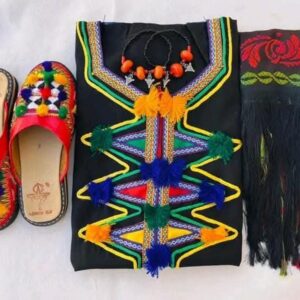 Berber Handmade Tachlhit Outfit Heritage Nbala tuareg Kaftan