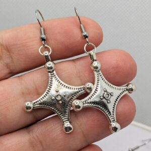 Amazigh Boucles d oreilles femme berbère croix Earrings