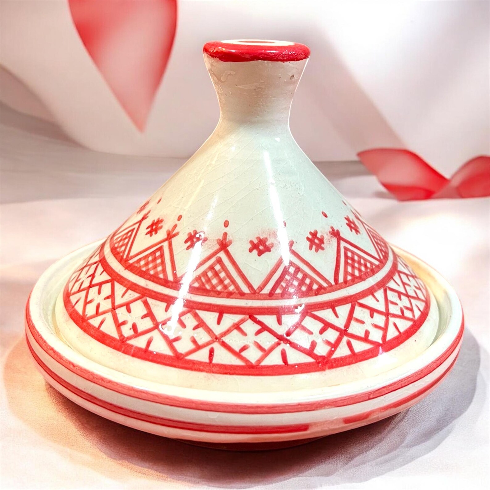 Berber Handmade Mini Traditional Ceramic Pottery Decorative Tagine