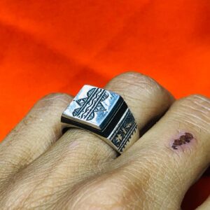 Handmade Amazigh Berber Tuareg Solid Silver Tribal Engraved Ring