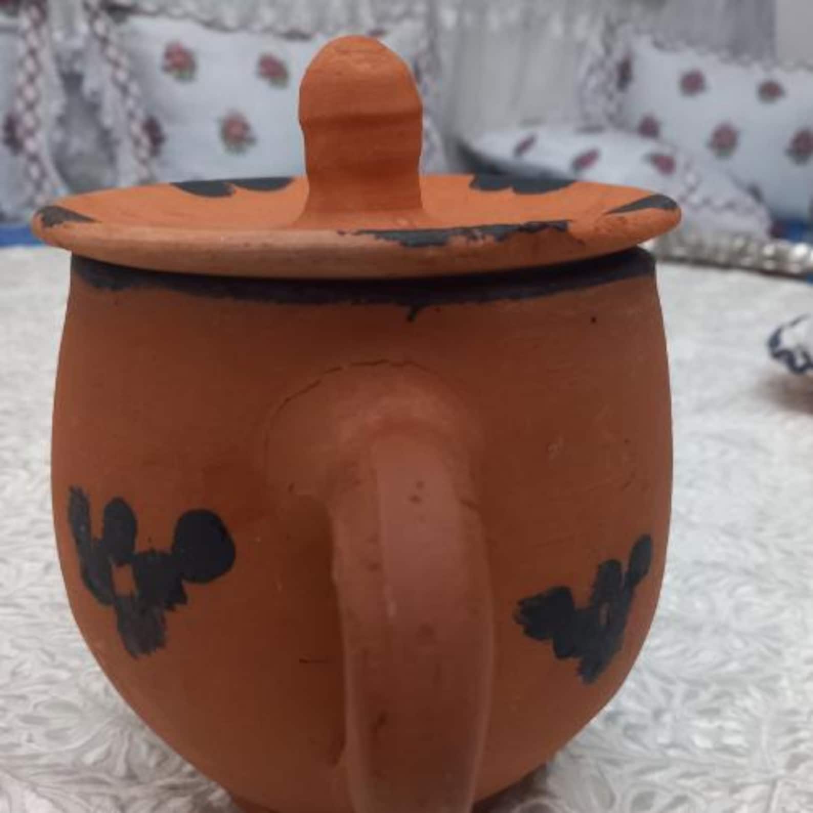 Berber Handmade Clay Mug- and Patterns Mug- Original