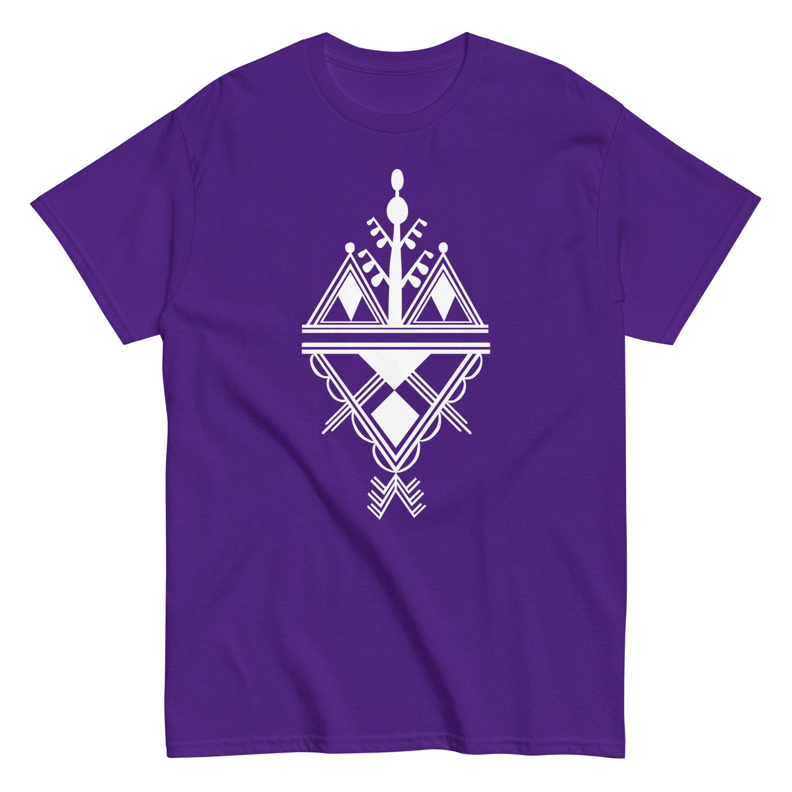 Amazigh Yaz Berber Kabyle Tifinagh Symbol Art Graphic T-Shirt