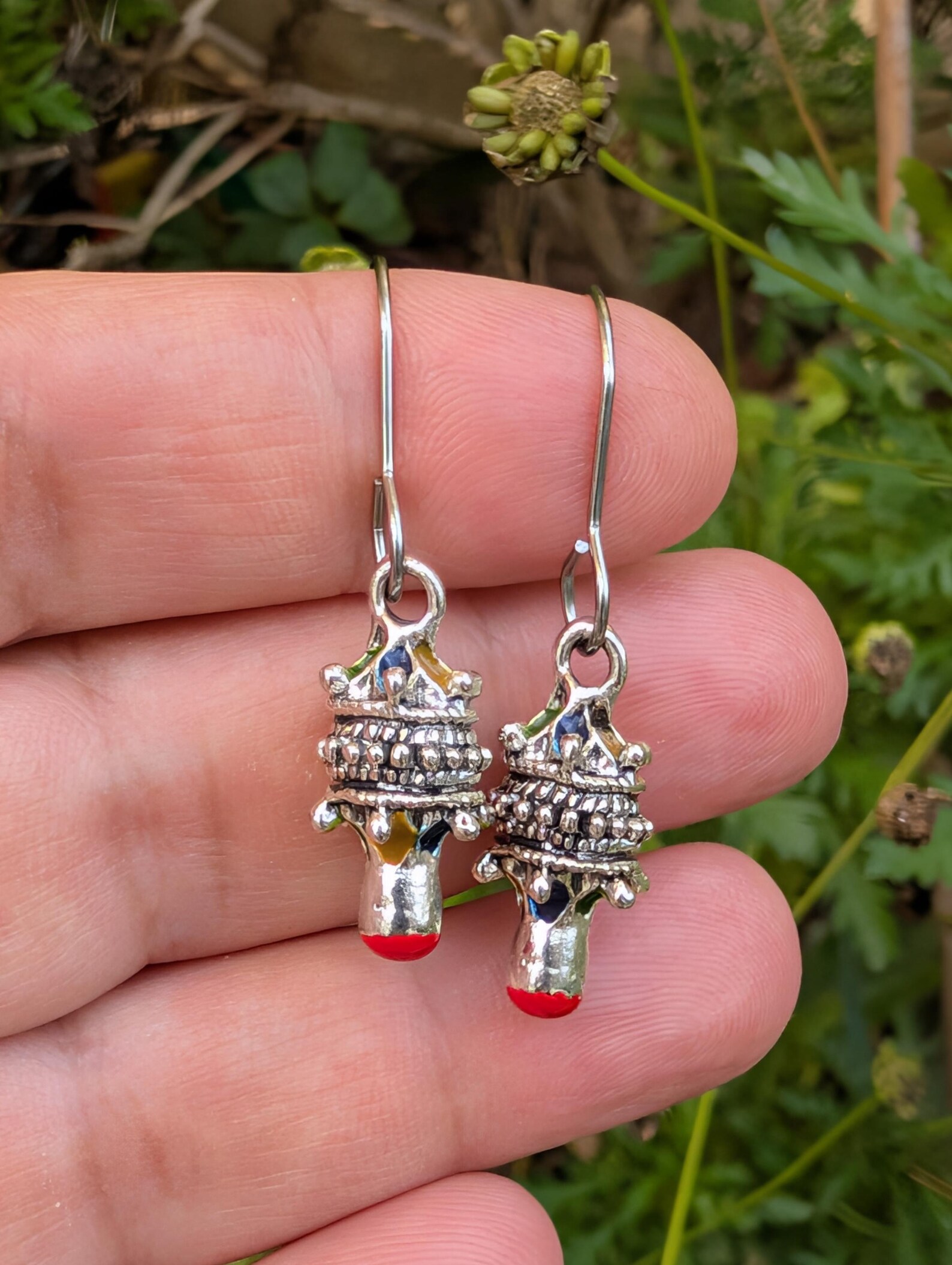 Amazigh Boucles d oreilles femme- kabyle berbère traditionnelle