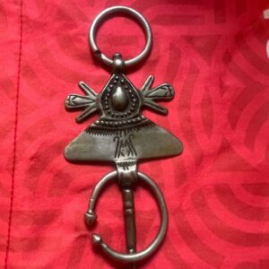 Berber Antique Silver Fibulae Tribal Khella Ring Set