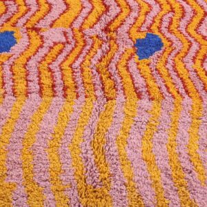 Berber Wool Geometric Neutral Living Room Rug Design