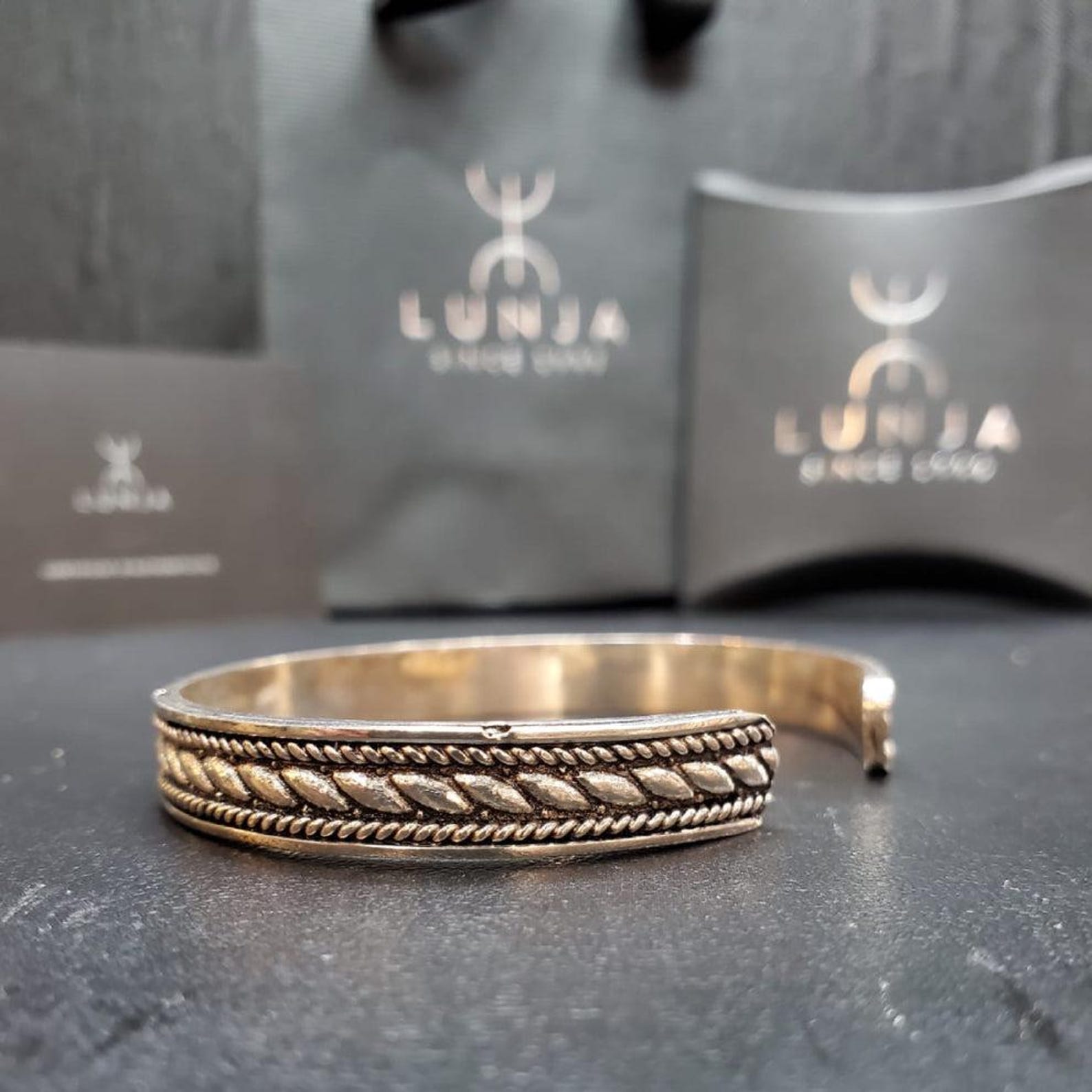 Berber Handmade & 925 Sterling Silver Traditional Bracelet