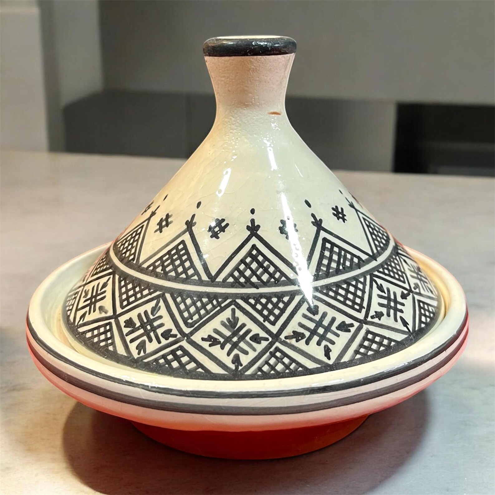 Berber Handmade Mini Traditional Ceramic Pottery Decorative Tagine