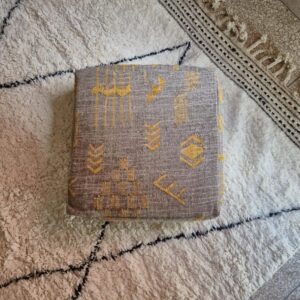 Berber Kilim Wool Floor Cushion Pouf Square Cover