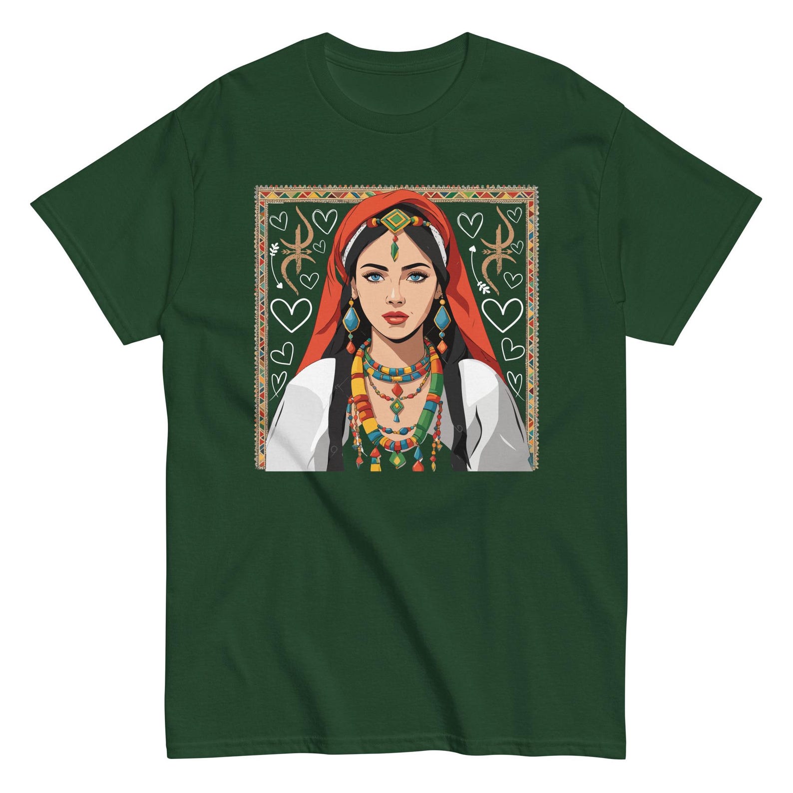 Berber Kabyle Tifinagh Amazigh Yaz Symbol Comfort Colors T-Shirt
