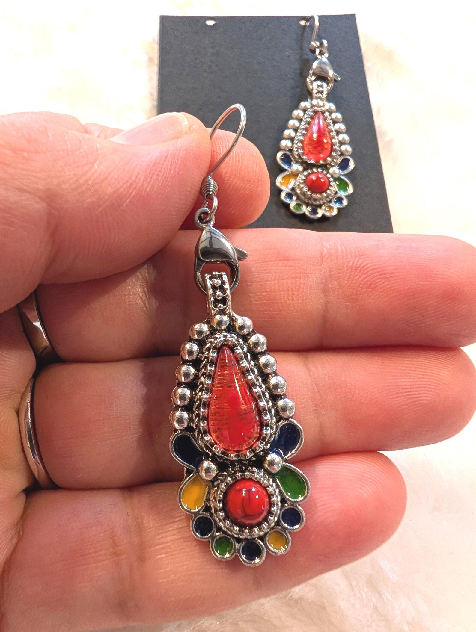 Amazigh Parure femme- kabyle berbère traditionnelle minimaliste avec une chaîne Parure ethnique
