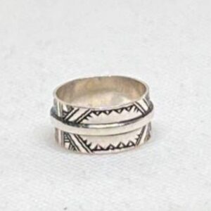 Berber Handmade Sterling Silver Tuareg Tribal Ring Jewelry