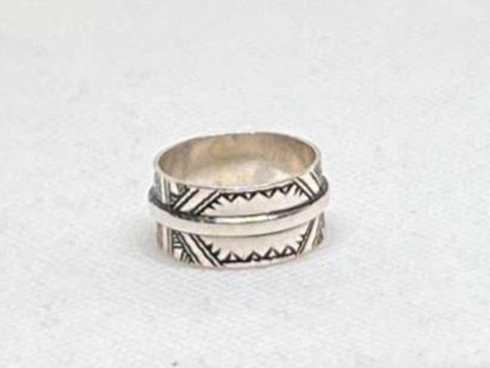 Berber Handmade Sterling Silver Tuareg Tribal Ring Jewelry