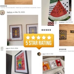 💾 Berber Harissa Art Print Tunisian Kitchen Wall Art