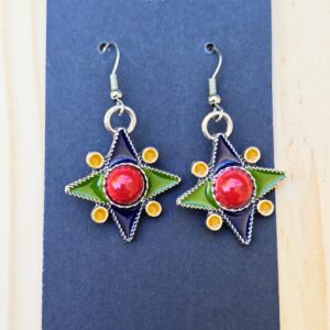 Amazigh Magnifiques boucles d oreilles kabyles métal Earrings