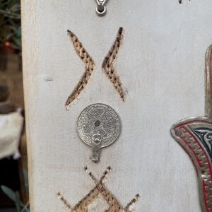 Berber Handmade Willow Wood Hamsa Wall Decor Symbols Boho Art