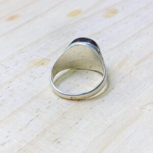 Amazigh Handmade Solid Silver Touareg Engraved Tribal Ring