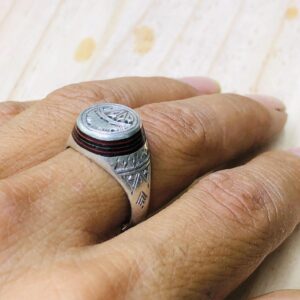 Amazigh Handmade Solid Silver Touareg Engraved Tribal Ring