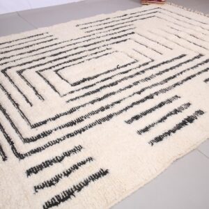 Berber Custom Wool Geometric Living Room Rug Design