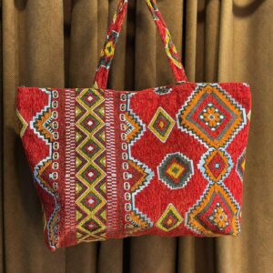 Berber Woven Tote Handmade Boho Shoulder Ethnic Bag