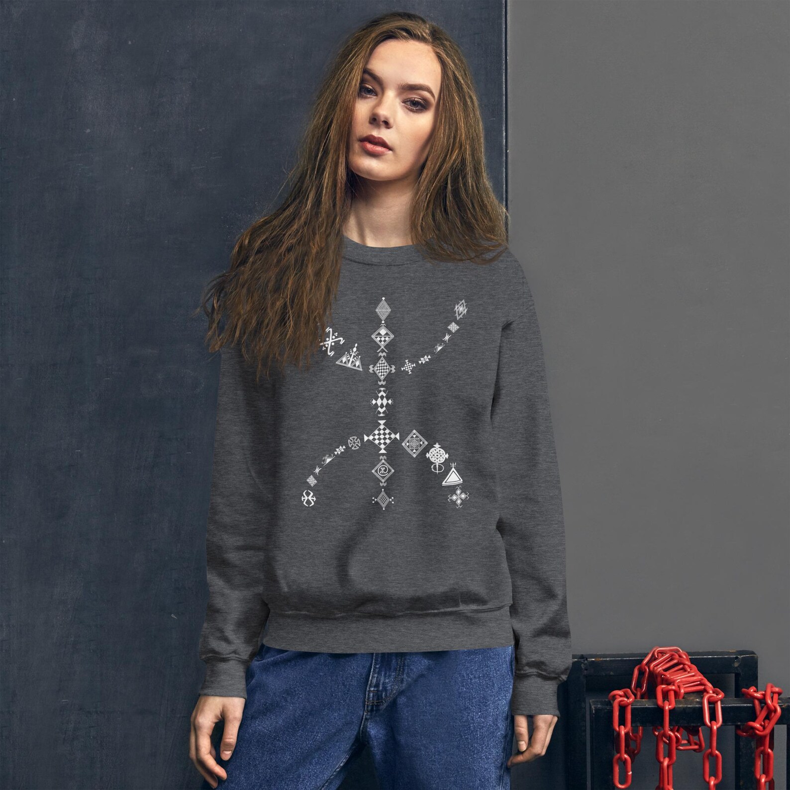 Amazigh Berber Tifinagh Alphabet Your Support Graphic Cultural T-Shirt