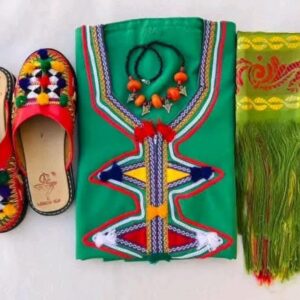 Berber Handmade Tachlhit Outfit Heritage Nbala tuareg Kaftan