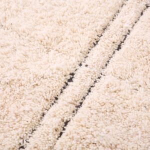 Custom Amazigh Berber Handmade Wool Living Room Geometric Rug