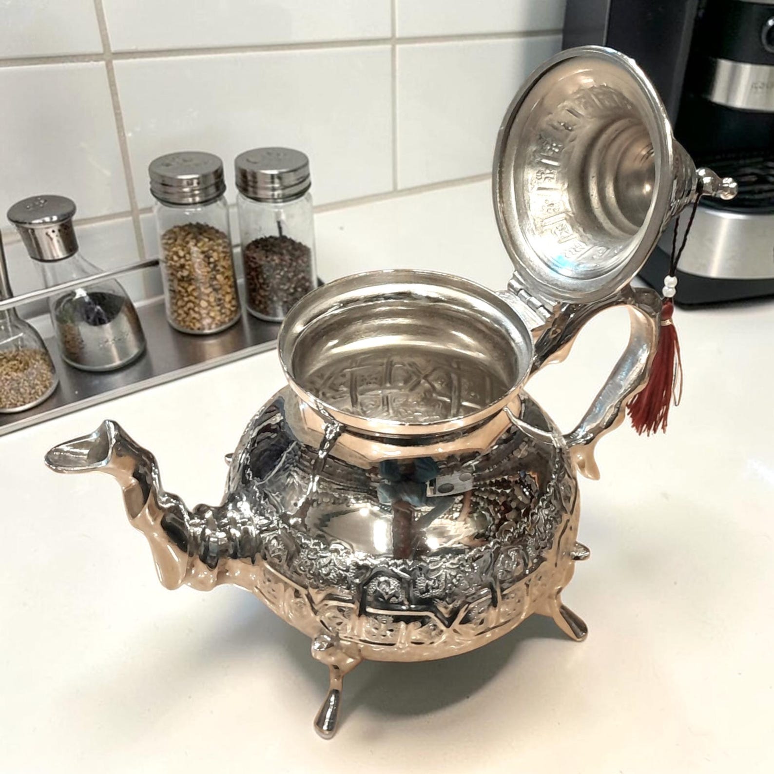 Amazigh Handmade Teapot 850ml 7oz Traditional Tea Mug