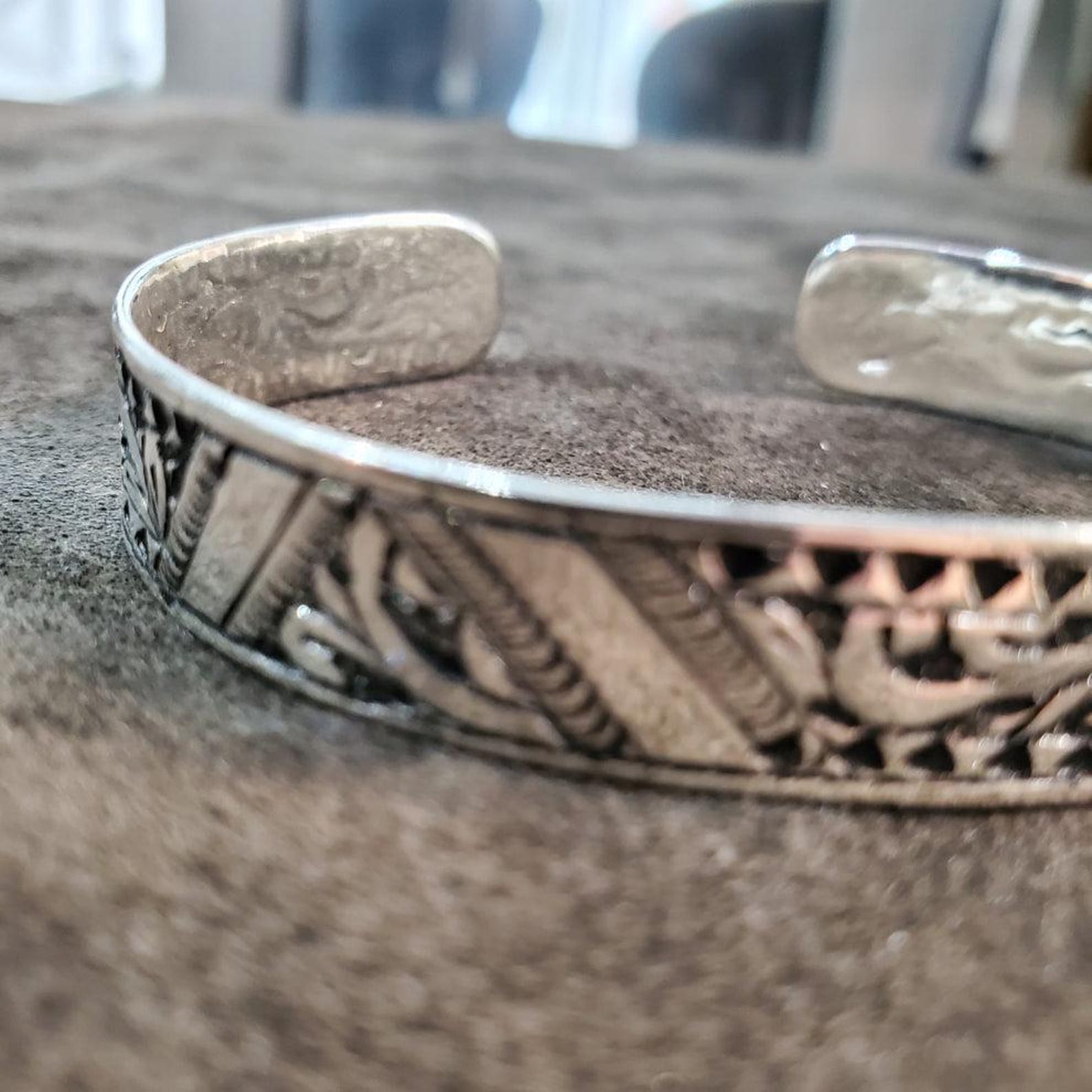 Berber Authentic Silver Sterling Bangle Handmade Tunisian Bracelet