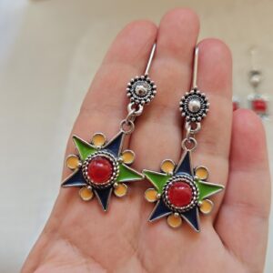 Amazigh Boucles d oreilles kabyles Bijou berbère- Earrings