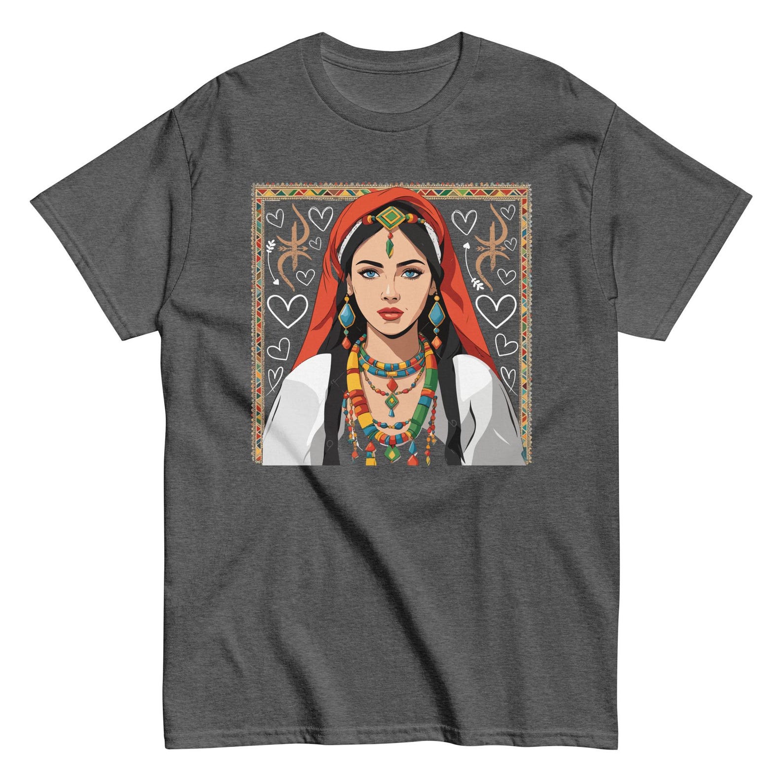 Berber Kabyle Tifinagh Amazigh Yaz Symbol Comfort Colors T-Shirt
