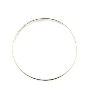 Berber Small Mid-Century Silver Bangle Bracelet from Morocco
