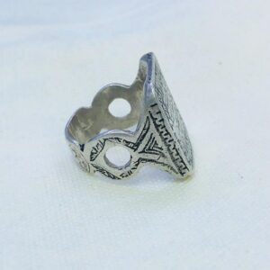 Amazigh Gravure amazighe Ring Silver Tribal Touareg Berbère